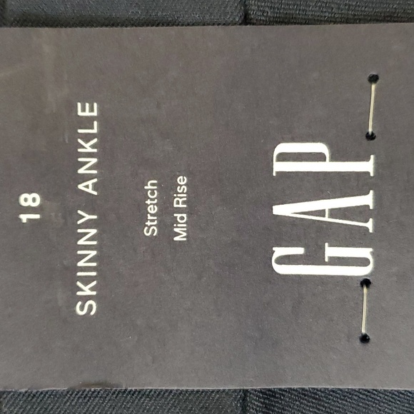 Gap Women's Skinny Ankle Stretch Midrise Pants in Bi-Stretch 🆕️✨️size 18 - Picture 9 of 11